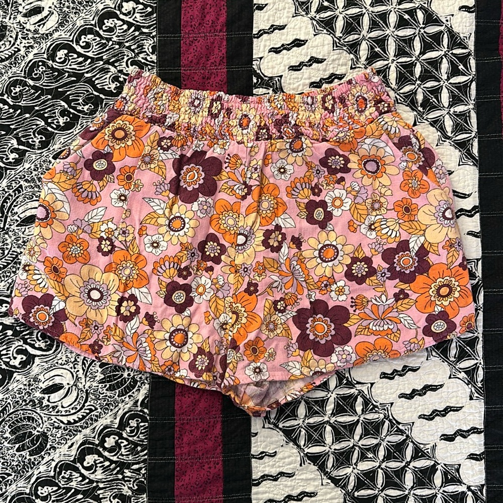 Floral Print Shorts